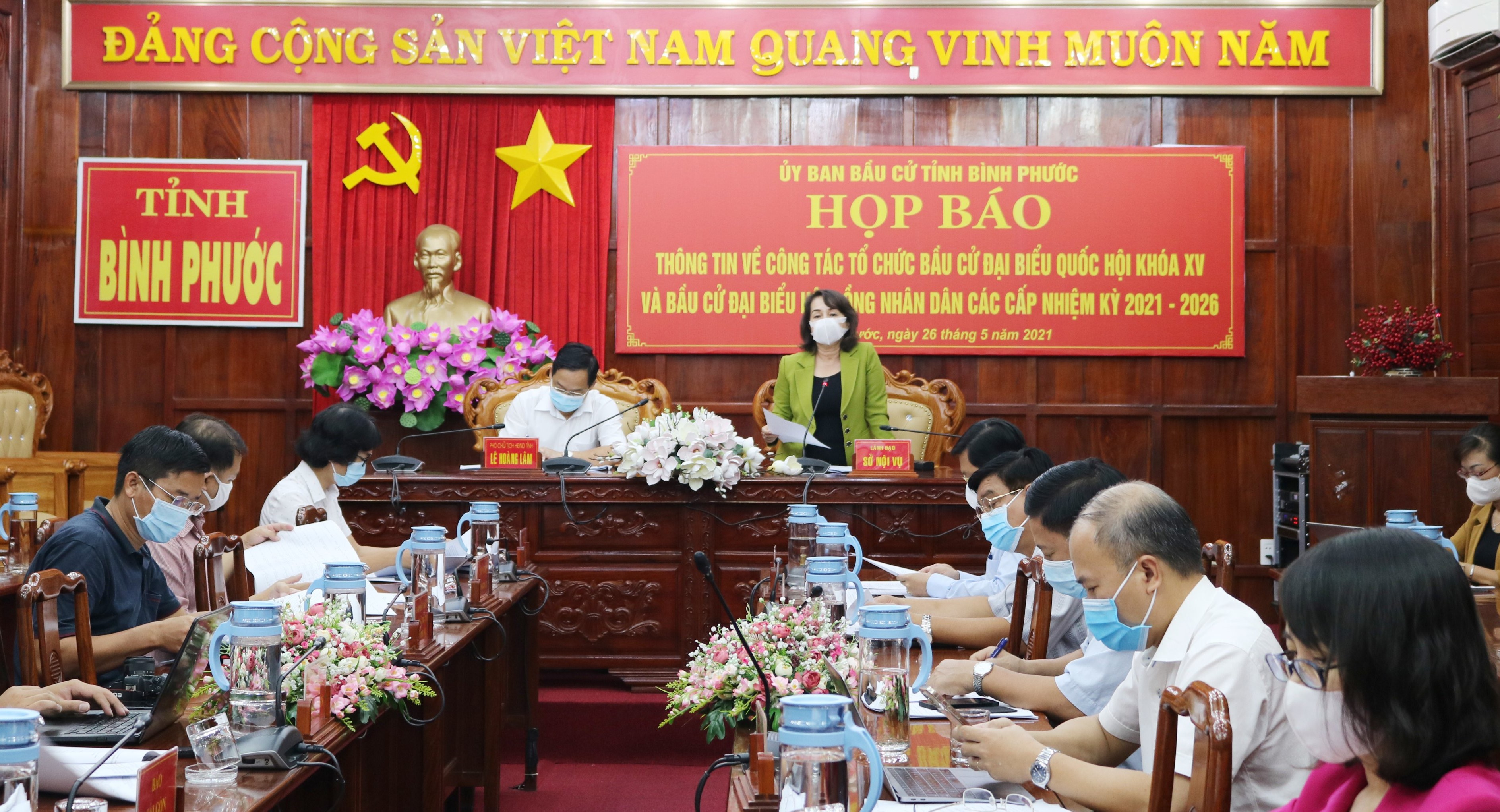 Bình Phước công bố kết quả bầu cử đại biểu Quốc hội và HĐND các cấp nhiệm kỳ 2021-2026